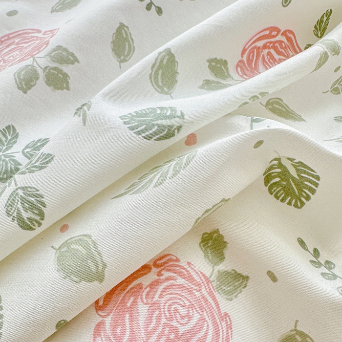 91家纺网 家纺一手货源 找家纺 金盛纺 2025新款13372全棉系列四件套 花涧澈