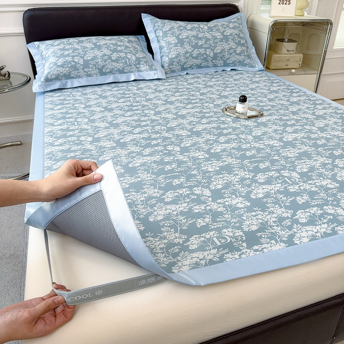 91家纺网 家纺一手货源 找家纺 （总）卡初家居（原微来） 2025夏季凉感提花席