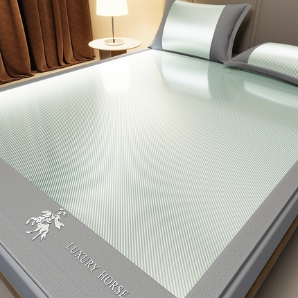 91家纺网 家纺一手货源 找家纺 （总）卡初家居（原微来） 2025夏季轻柔丝系列冰丝席