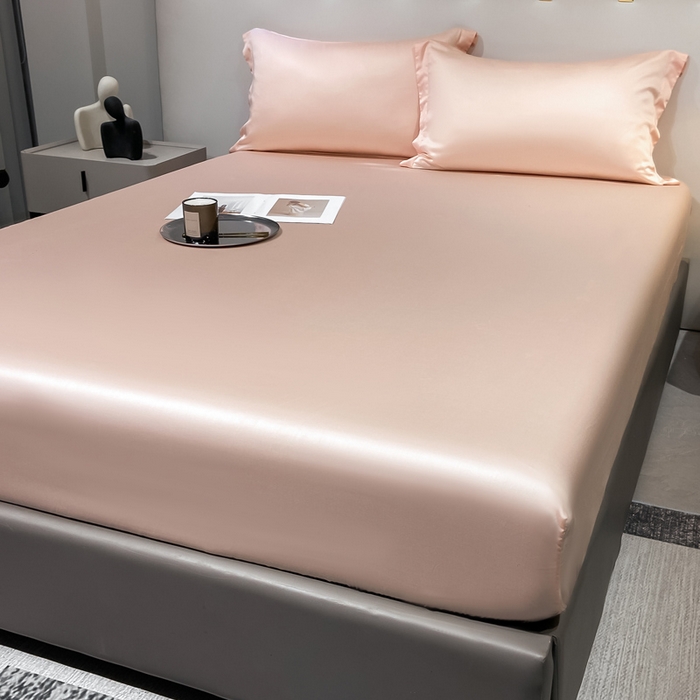 91家纺网 家纺一手货源 找家纺 （总）涵宸2025新款天丝TM纯色-单床笠