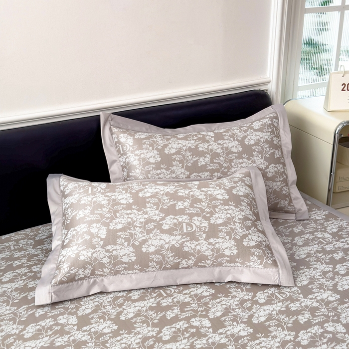 91家纺网 家纺一手货源 找家纺 卡初家居（原微来） 2025夏季凉感提花席 繁花-丝雾棕