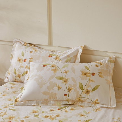 91家纺网 家纺一手货源 找家纺 （总）名优家纺 2024新款13374全棉印花系列单枕套