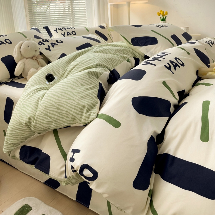 91家纺网 家纺一手货源 找家纺 金盛纺 2025新款13372全棉系列四件套 玛卡巴卡