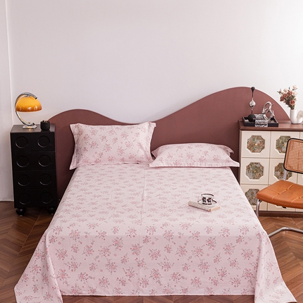 锦罗绣 2025新款A类全棉双层纱单床单 蔓野