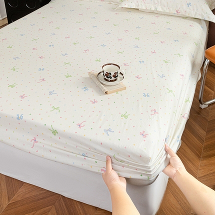 91家纺网 家纺一手货源 找家纺 （总）锦罗绣 2025新款A类全棉双层纱单床笠