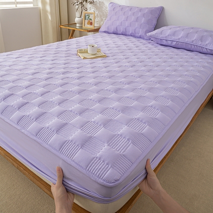 91家纺网 家纺一手货源 找家纺 （总）源舍家纺 2025新款A类水洗棉夹棉床笠