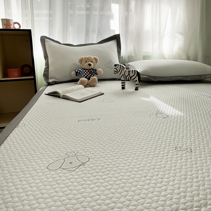 91家纺网 家纺一手货源 找家纺 卡初家居（原微来） 2025夏季凉感提花席 嗨嗨乐园