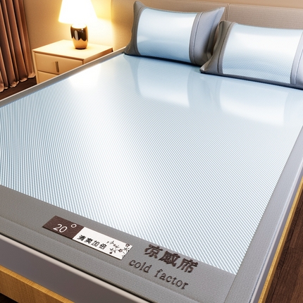 91家纺网 家纺一手货源 找家纺 （总）卡初家居（原微来） 2025夏季轻柔丝系列冰丝席