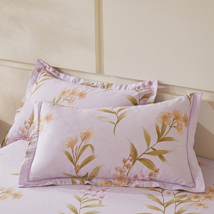 91家纺网 家纺一手货源 找家纺 （总）名优家纺 2024新款13374全棉印花系列单枕套