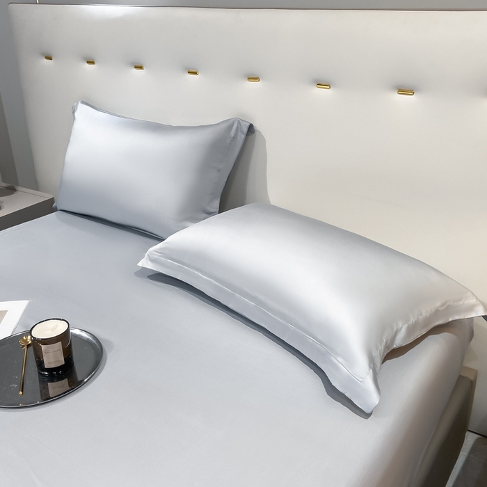 91家纺网 家纺一手货源 找家纺 涵宸2025新款天丝TM纯色-单枕套 单枕套-星辰兰