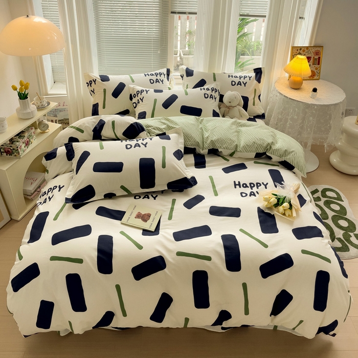 91家纺网 家纺一手货源 找家纺 金盛纺 2025新款13372全棉系列四件套 玛卡巴卡