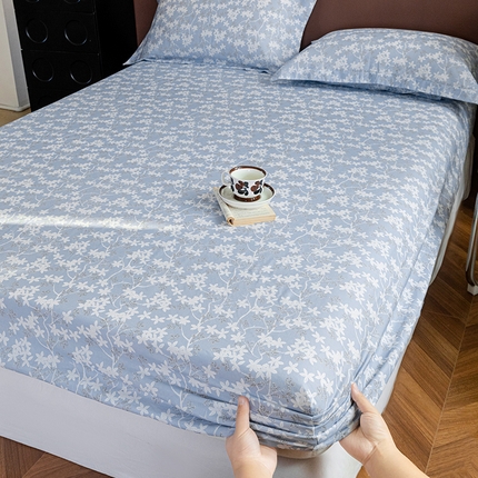 91家纺网 家纺一手货源 找家纺 （总）锦罗绣 2025新款A类全棉双层纱单床笠