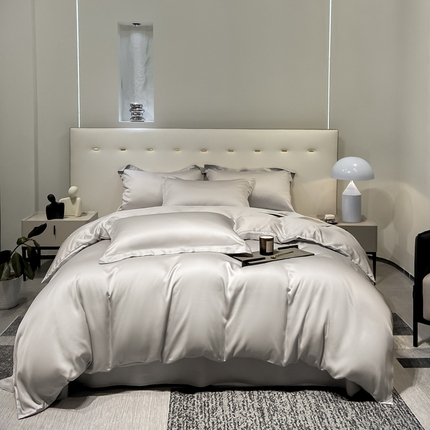 91家纺网 家纺一手货源 找家纺 （总）涵宸2025新款天丝TM纯色-单被套