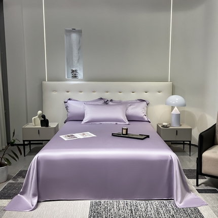 91家纺网 家纺一手货源 找家纺 （总）涵宸2025新款天丝TM纯色-单床单