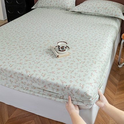 91家纺网 家纺一手货源 找家纺 （总）锦罗绣 2025新款A类全棉双层纱单床笠