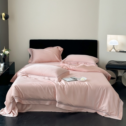 91家纺网 家纺一手货源 找家纺 （总）云栖家居 2025天丝棉镂空四件套-星光蝶语