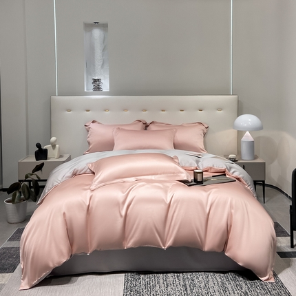 91家纺网 家纺一手货源 找家纺 （总）涵宸2025新款天丝TM纯色-单被套