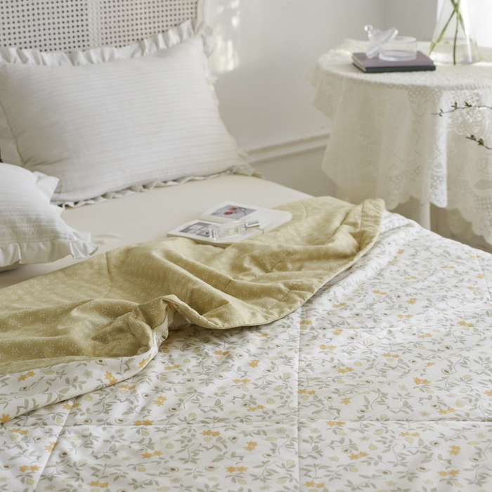 91家纺网 家纺一手货源 找家纺 维洋家纺 2025新款里外全棉印花棉花夏凉被 水果奇缘