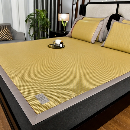 91家纺网 家纺一手货源 找家纺 （总）小牛席业 2025新款加厚古藤席-经典皮革标系列凉席藤席冰藤席冰丝席竹席草席空调席乳胶席豆豆席