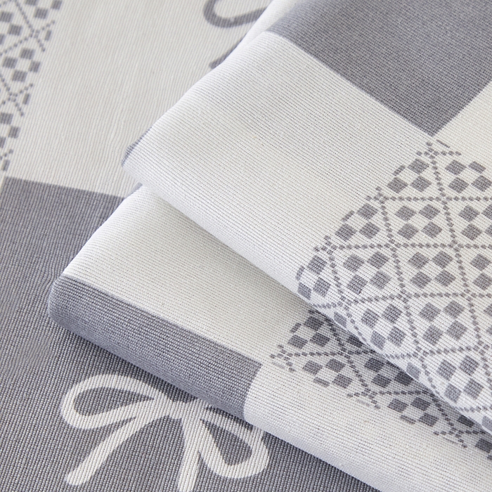 91家纺网 家纺一手货源 找家纺 首爱家纺 2025新款锦柔老粗布床单老粗布凉席三件套 蝴蝶结