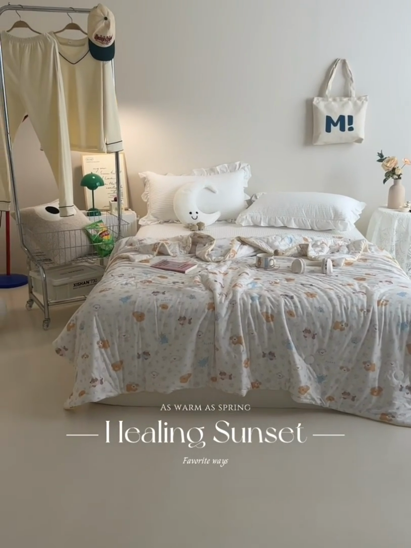 91家纺网 家纺一手货源 找家纺 维洋家纺 2025升级21%大豆新款A类牛奶丝针织夏被（四周踩棉）软糯凉感夏被空调被 软萌萌