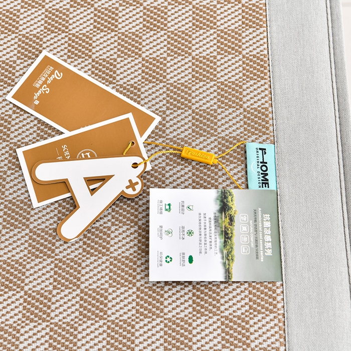 91家纺网 家纺一手货源 找家纺 小牛席业 2025新款棋盘格-熊猫凉感冰丝席系列（床笠款） 咖色