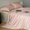 91家纺网 家纺一手货源 找家纺 涵宸2025新款天丝-天丝棉-纯色四件套-场景1 玫瑰粉+象牙白