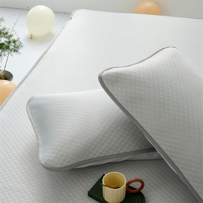 91家纺网 家纺一手货源 找家纺 （总）凌云家纺 2025年爆款新品100%锦纶冰丝凉感三明治凉席