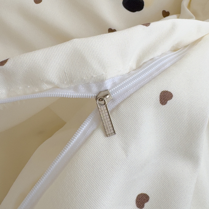 91家纺网 家纺一手货源 找家纺 赫梵茜 2025新款有氧针织双层纱单床盖床盖三件套床盖四件套 熊猫胖胖-白