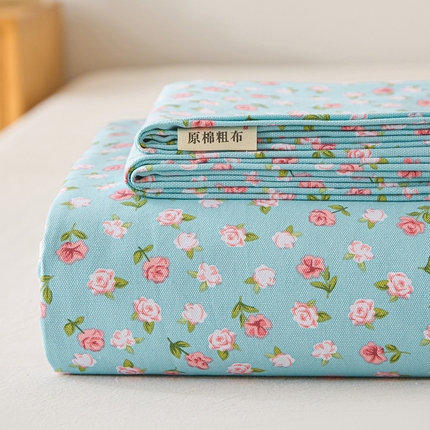 91家纺网 家纺一手货源 找家纺 （总）九亭家纺 2025新款A类全棉老粗布床单