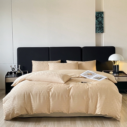 91家纺网 家纺一手货源 找家纺 （总）2025新款60s长绒棉提花四件套