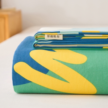 九亭家纺 2025新款A类全棉老粗布床单 悉尼