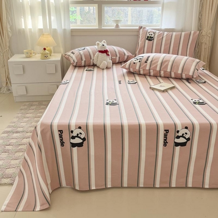 91家纺网 家纺一手货源 找家纺 （总）新印象2025新款直角纯棉老粗布套件床单款