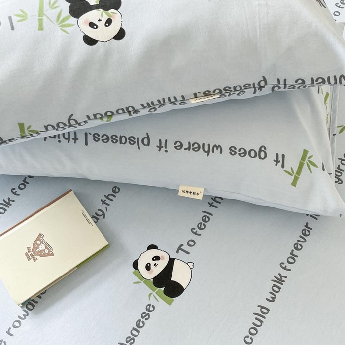 91家纺网 家纺一手货源 找家纺 新印象2025新款直角纯棉老粗布套件 床单款老粗布 -盼达