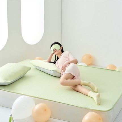 91家纺网 家纺一手货源 找家纺 （总）凌云家纺 2025年爆款新品100%锦纶冰丝凉感三明治凉席