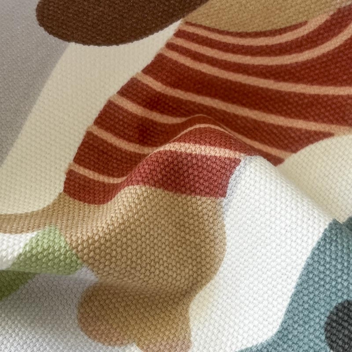 91家纺网 家纺一手货源 找家纺 新印象2025新款直角纯棉老粗布套件 床笠款 老粗布-哒哒狗 (