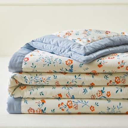 爱屋及屋2025新款棉花夏被 西野暮色