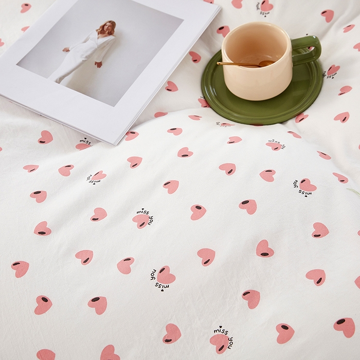 91家纺网 家纺一手货源 找家纺 卡迪亚家纺 2025新款轻氧棉小碎花韩式花边床盖 悦动