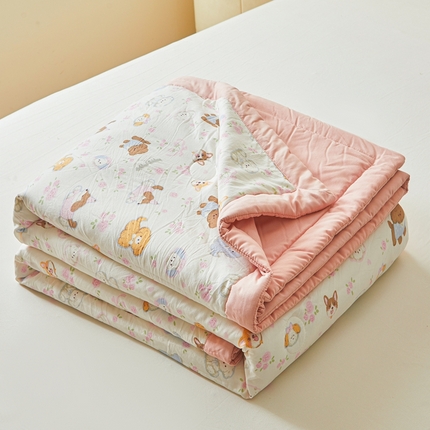 爱屋及屋2025新款棉花夏被 萌宠乐园