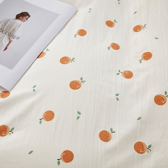 91家纺网 家纺一手货源 找家纺 卡迪亚家纺 2025新款轻氧棉小碎花韩式花边床盖 秋果