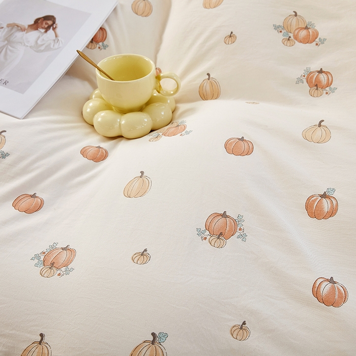 91家纺网 家纺一手货源 找家纺 卡迪亚家纺 2025新款轻氧棉小碎花韩式花边床盖 觅可可