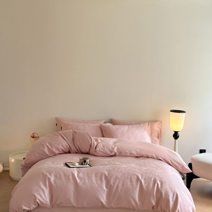 91家纺网 家纺一手货源 找家纺 （总）2025新款60s长绒棉提花四件套系列1