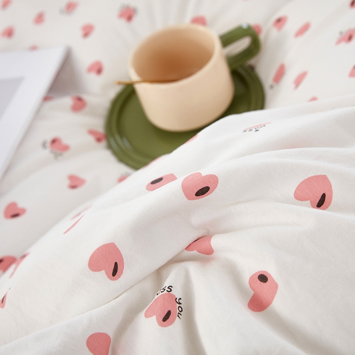 91家纺网 家纺一手货源 找家纺 卡迪亚家纺 2025新款轻氧棉小碎花韩式花边床盖 悦动