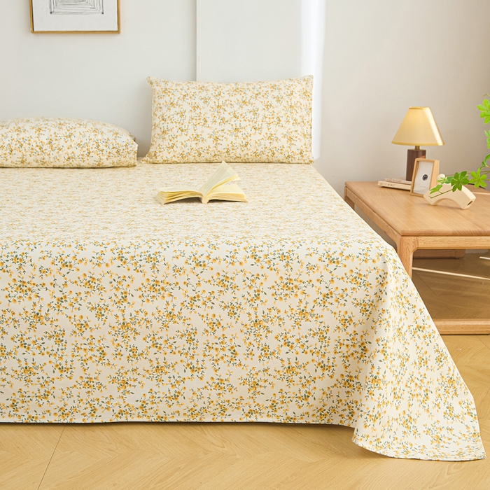 91家纺网 家纺一手货源 找家纺 九亭家纺 2025新款A类全棉老粗布床单 岁月