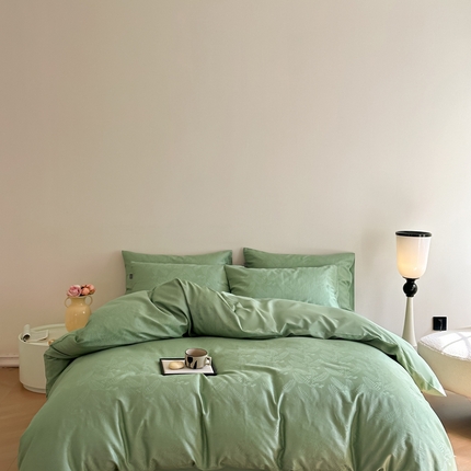 91家纺网 家纺一手货源 找家纺 （总）2025新款60s长绒棉提花四件套系列1