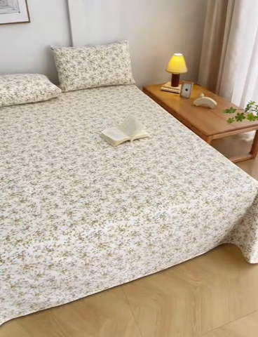 91家纺网 家纺一手货源 找家纺 九亭家纺 2025新款A类全棉老粗布床单 岁月