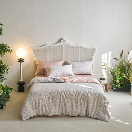 91家纺网 家纺一手货源 找家纺 （总）时年家纺 2025新款莱赛尔天丝印花系列四件套