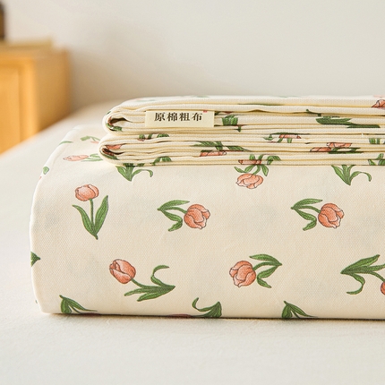 91家纺网 家纺一手货源 找家纺 （总）九亭家纺 2025新款A类全棉老粗布床单