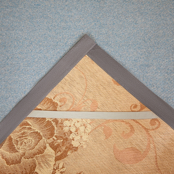 91家纺网 家纺一手货源 找家纺 席都凉席工厂店 2025年新款刺绣加厚双面印尼藤席-健康睡眠 湖水蓝