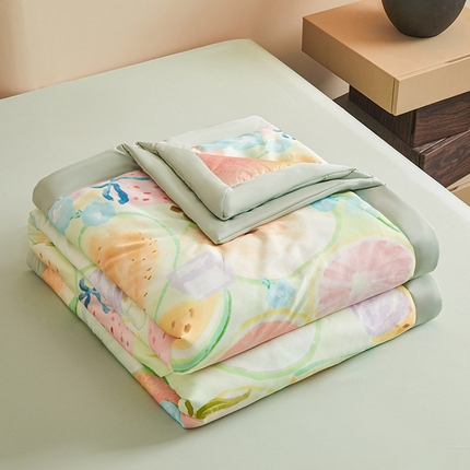 91家纺网 家纺一手货源 找家纺 （总）兴邦家纺 2026新款全棉提花蚕丝被加厚冬被春秋被蚕蛹蛋白被外贸跨境被子被芯直播爆款